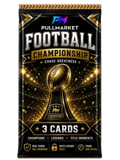 Football Championship - 3 Cards pack